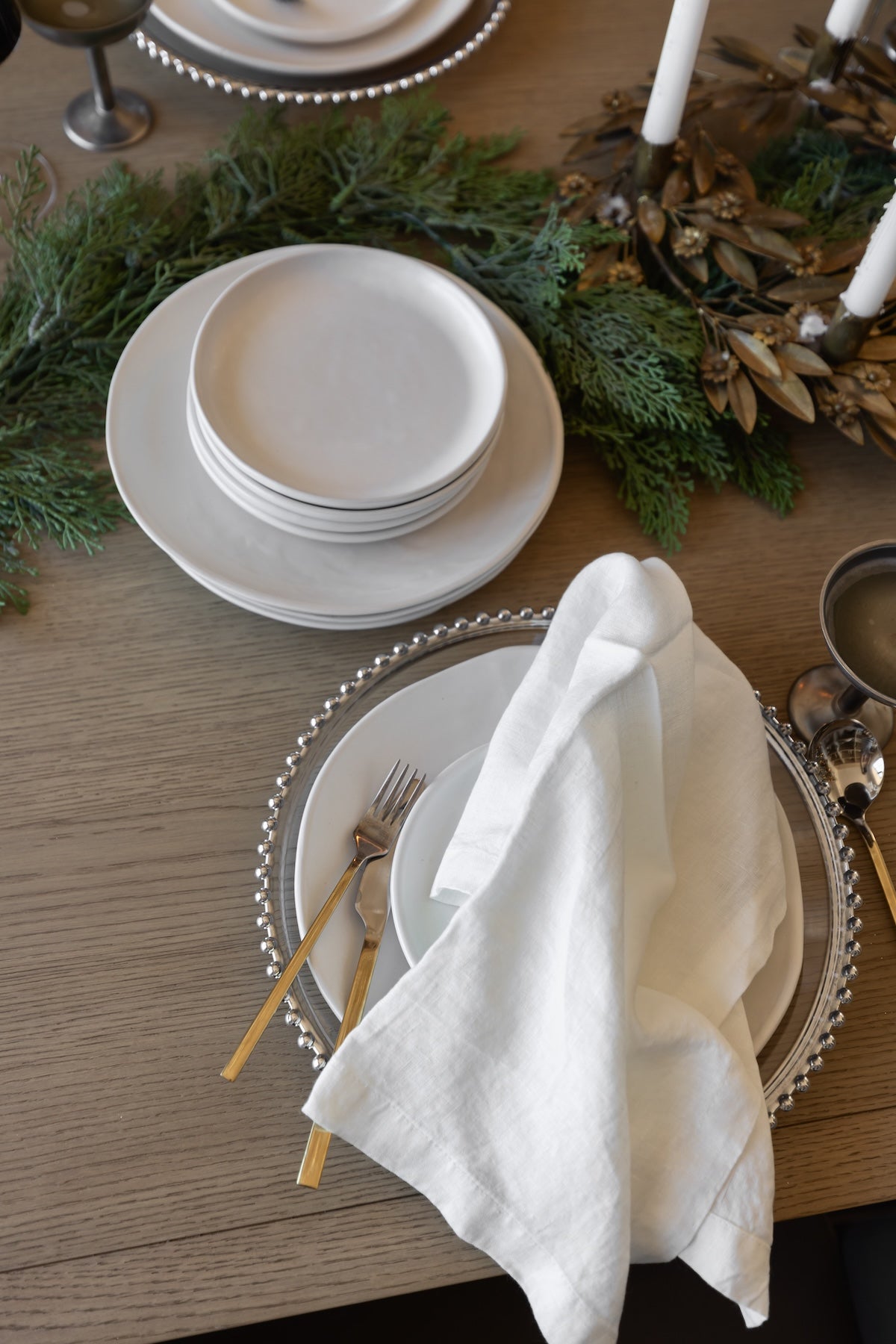 Drift Appetizer Plate - Matte White - Set of 6