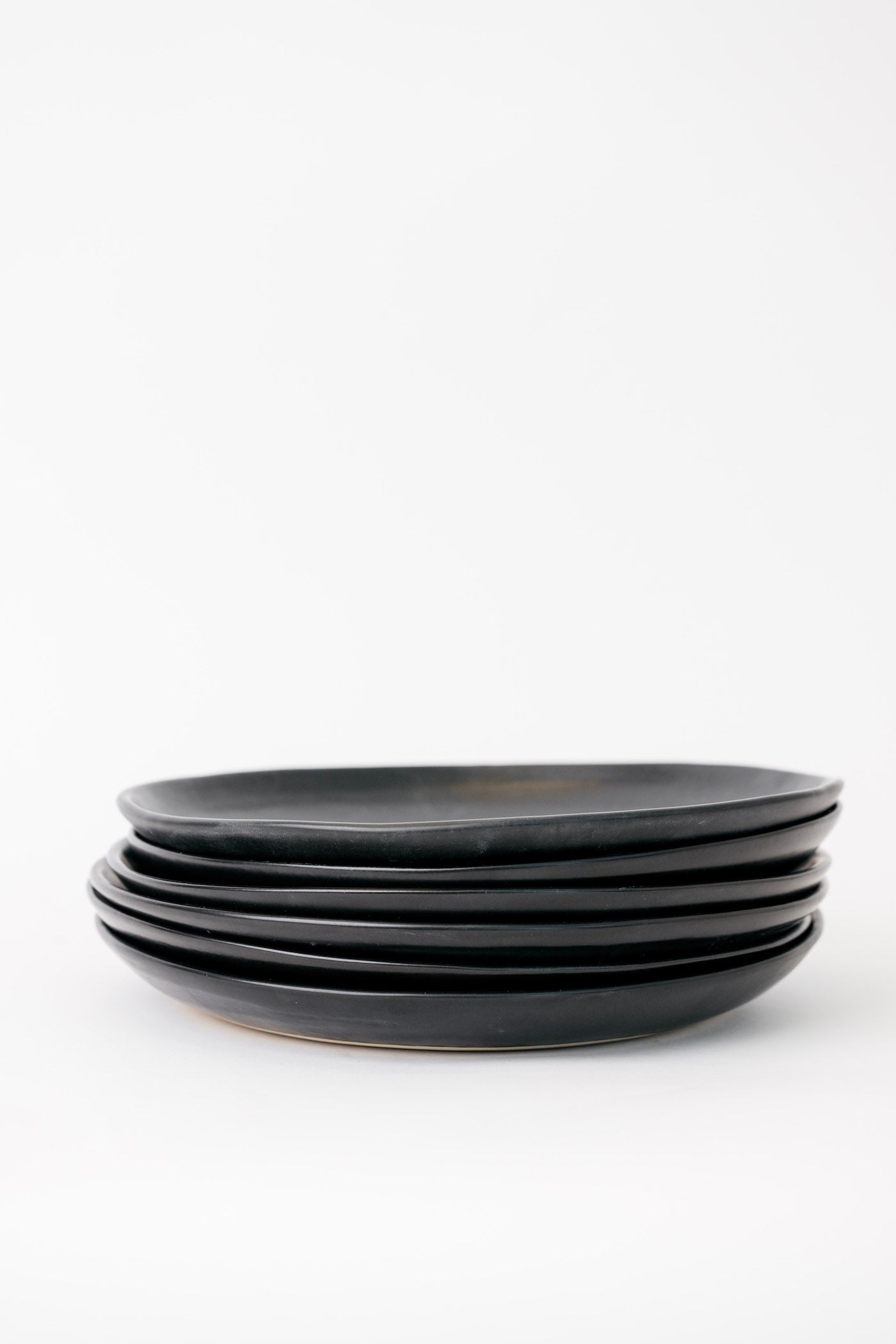 Dusk Dinner Plate - Matte Black - Set of 6