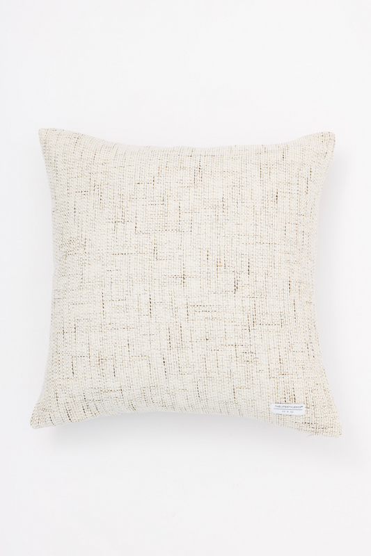 Alma Basketweave Pillow - Pearl - 2 Sizes
