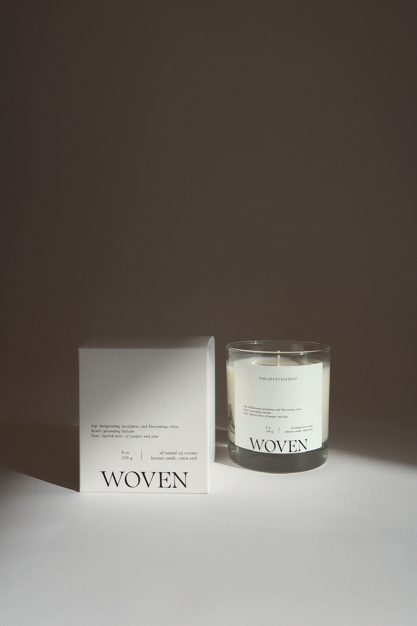 Woven Candle - 8 oz