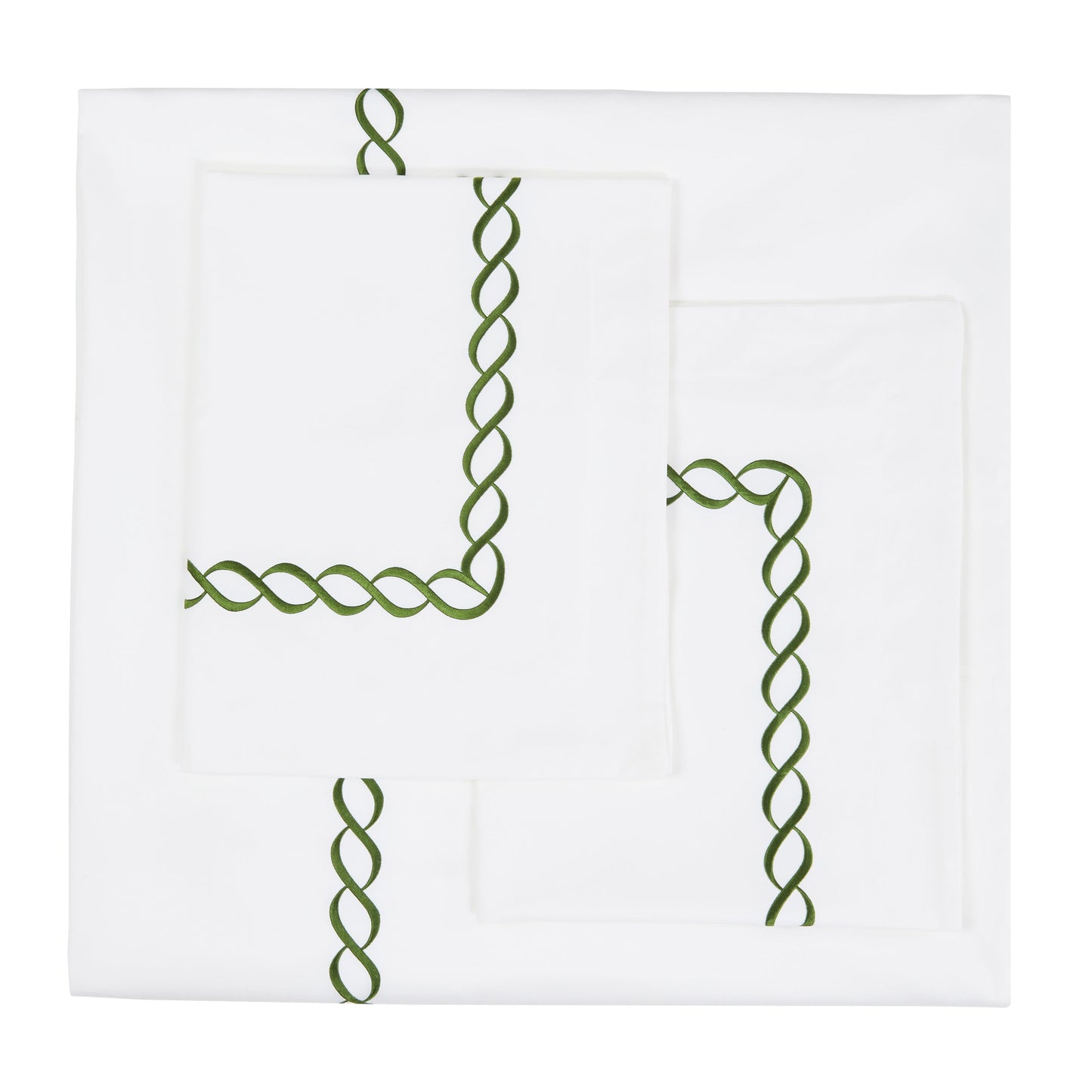 600 Thread Count Rope Embroidered Duvet Set