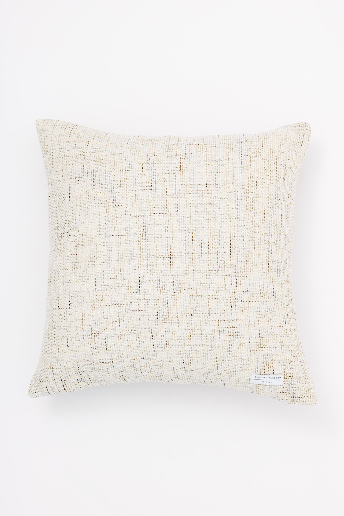Alma Basketweave Pillow - Pearl - 2 Sizes