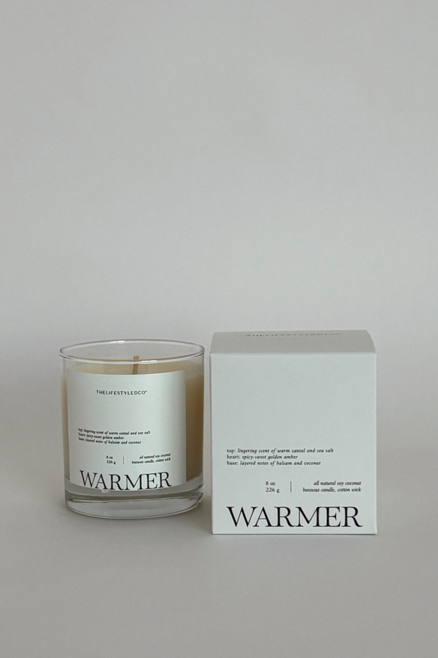 Warmer Candle - 8 oz