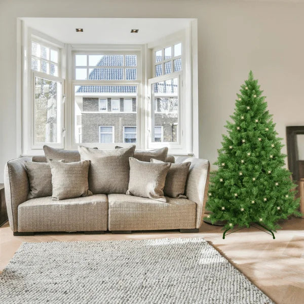 7.5 FT Green PVC Artificial Christmas Tree