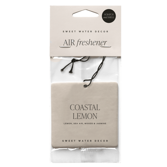 Coastal Lemon Hanging Air Freshener