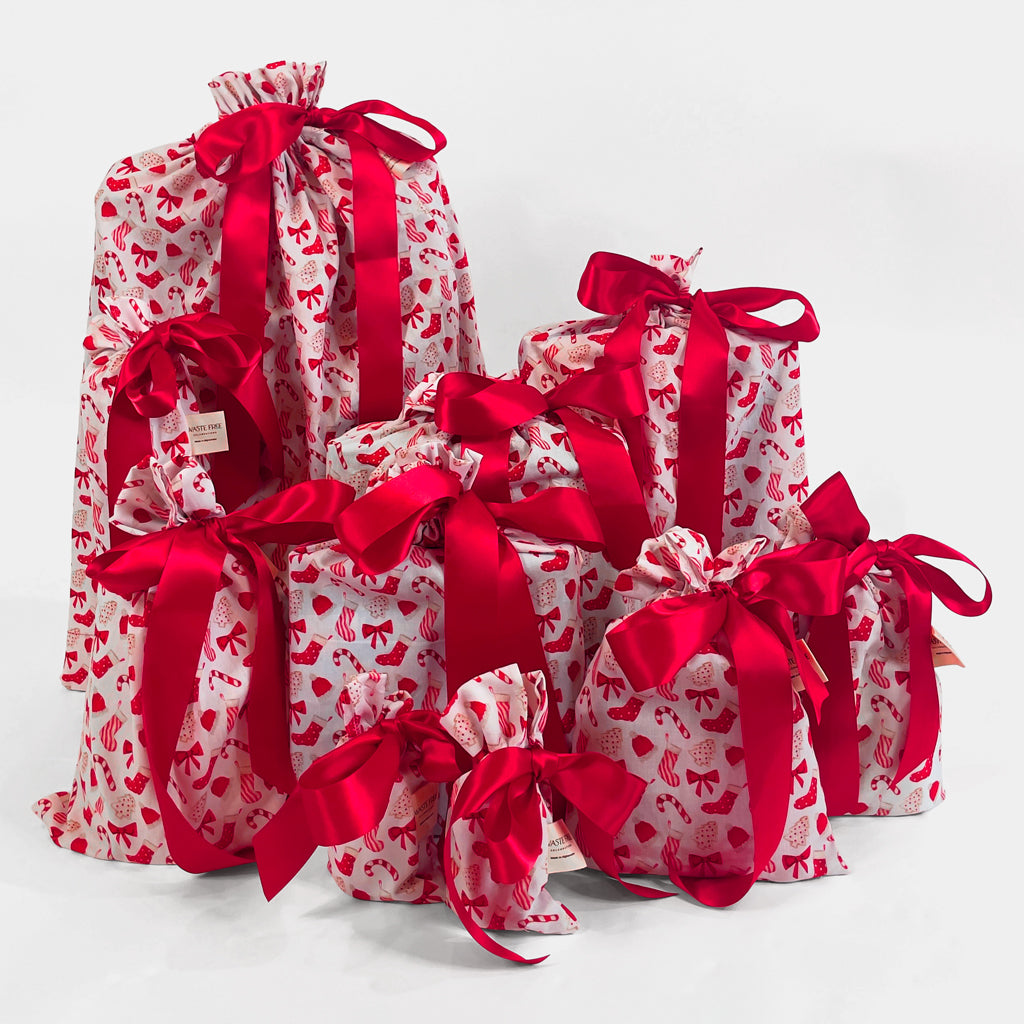 Christmas Cookies and Candy (Reusable Gift Bag Set)
