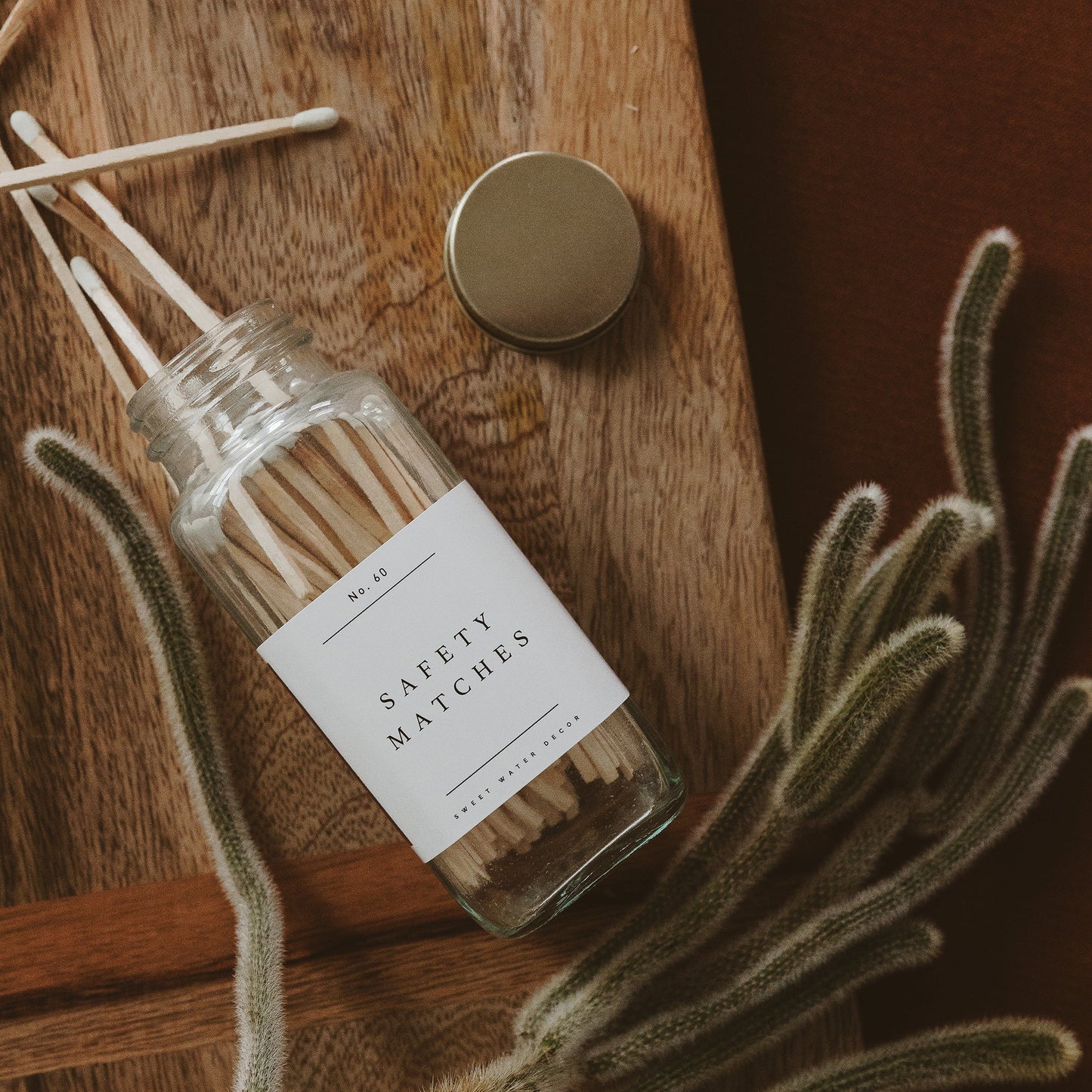 White Tip Safety Matches - 60 Count, 3.75"