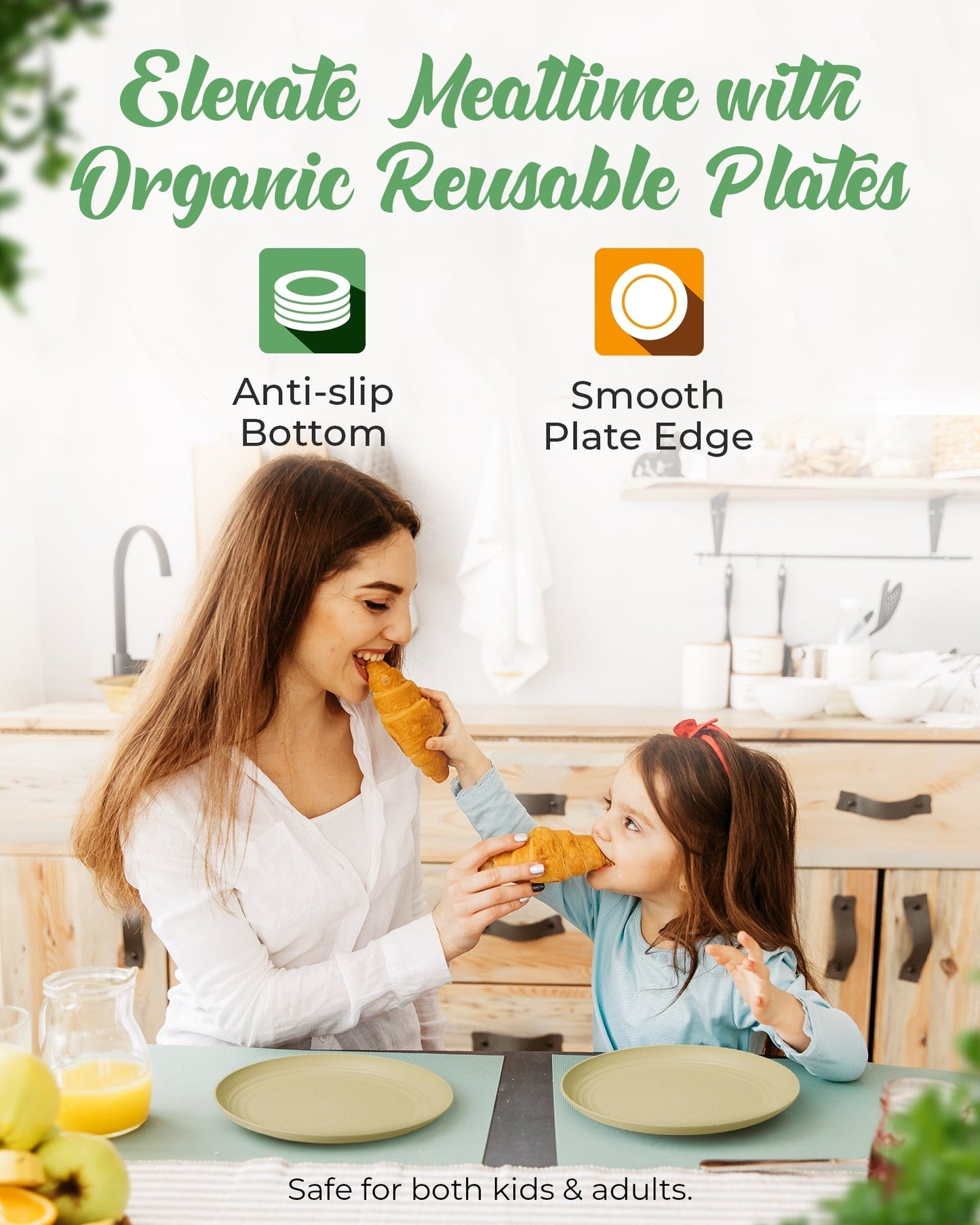 Eco-Friendly Plates Sets
