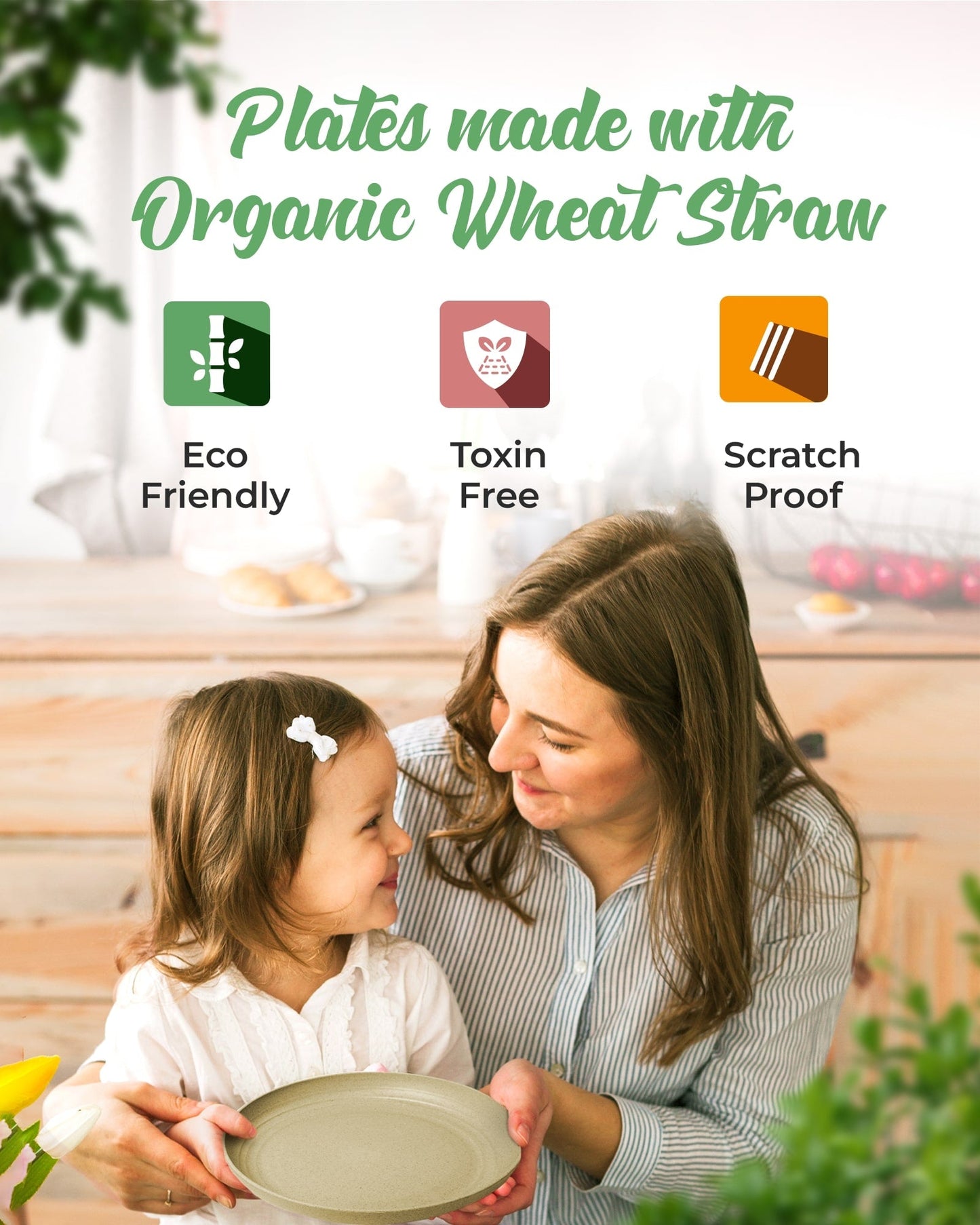 Eco-Friendly Plates Sets