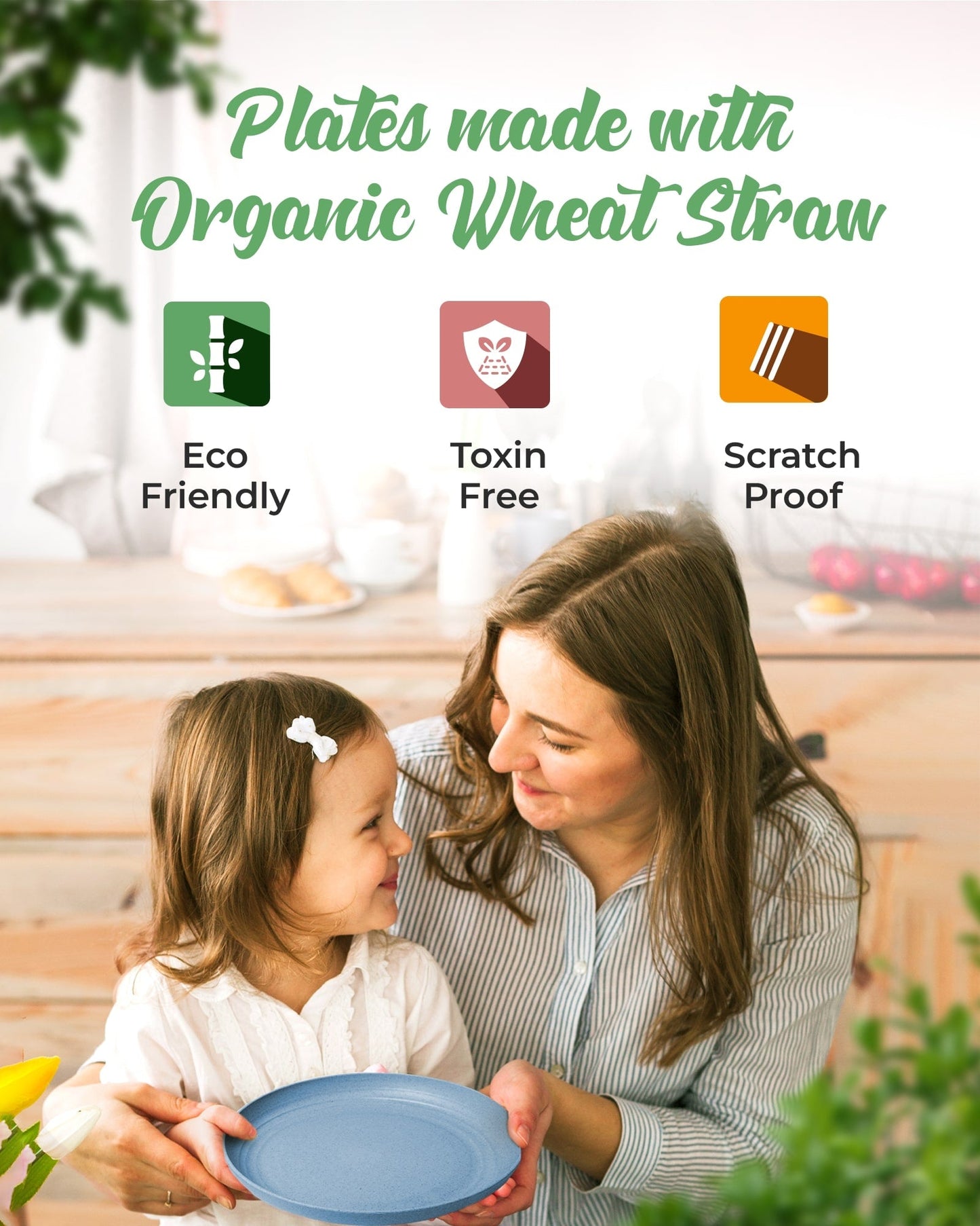 Eco-Friendly Plates Sets