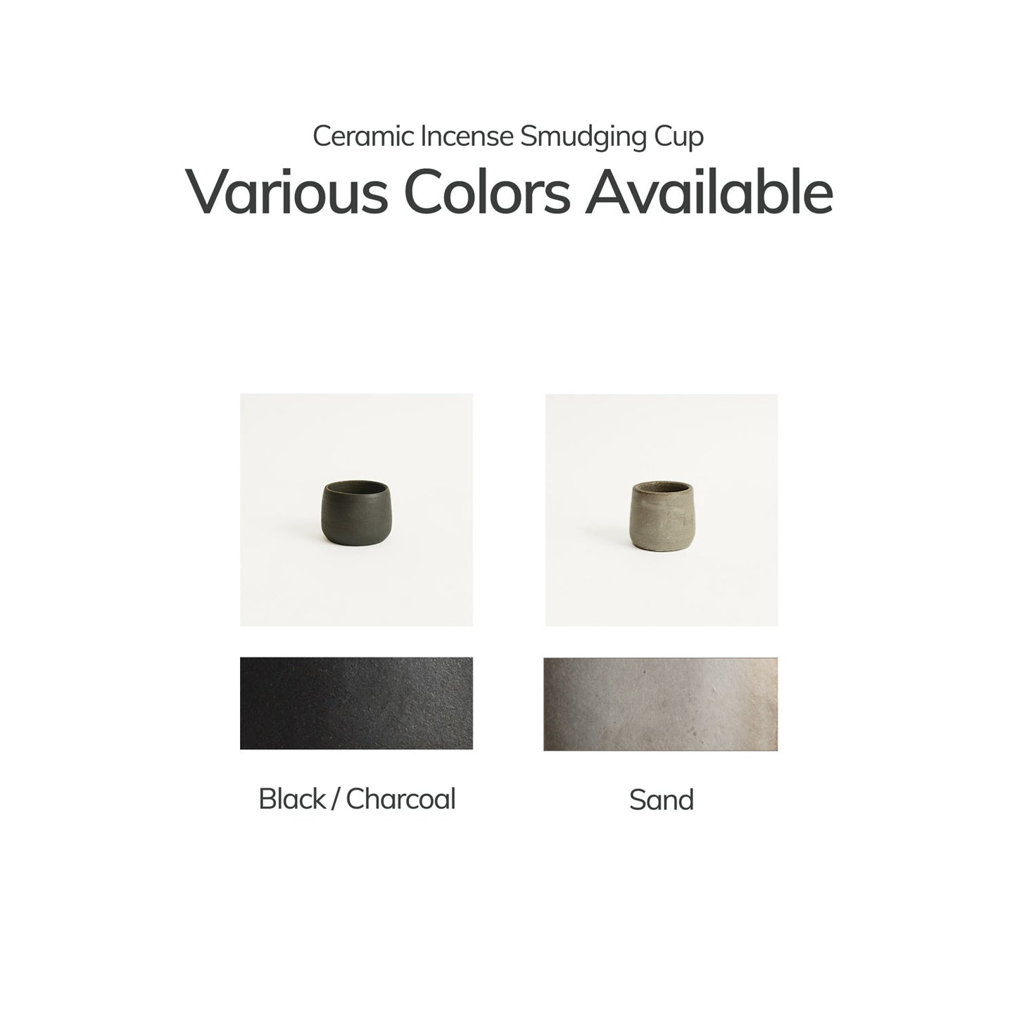 Versatile Black Clay Ceramic Cup