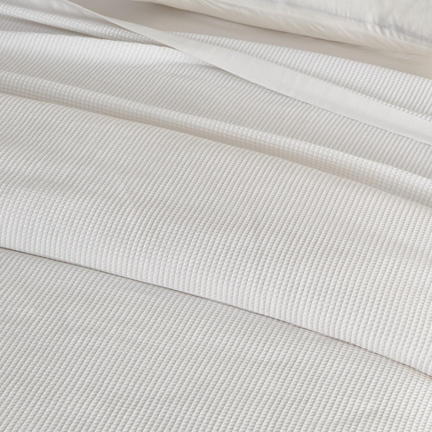 100% Cotton Small Waffle Weave Blanket - Hazel Collection