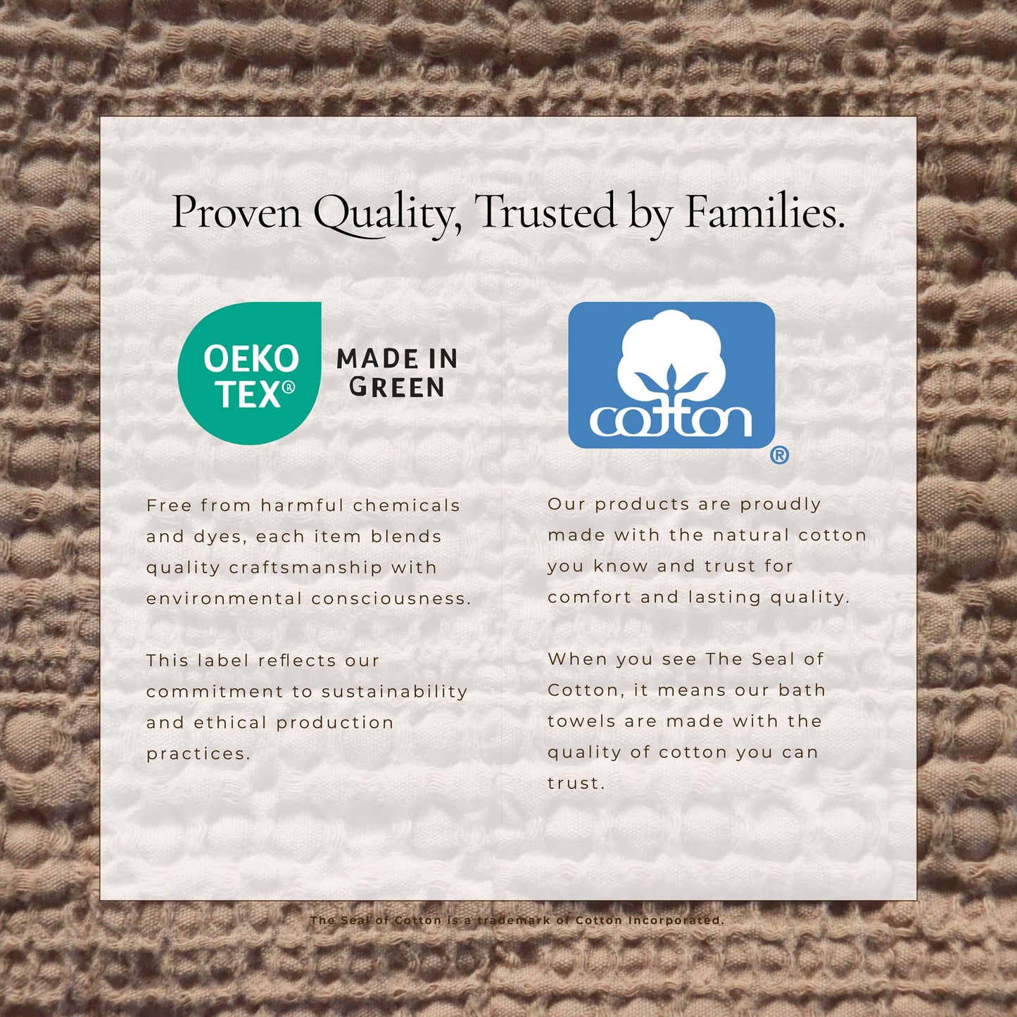 100% Cotton Honeycomb Waffle Garment Washed Quilt Set - Genevieve Collection